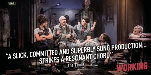 Joe in Working at Southwark Playhouse