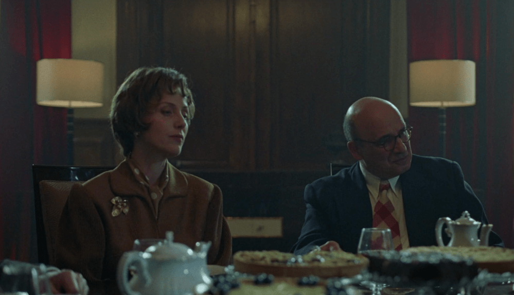 Peter Polycarpou as Michael Hoffman and Maria Sand as his wife