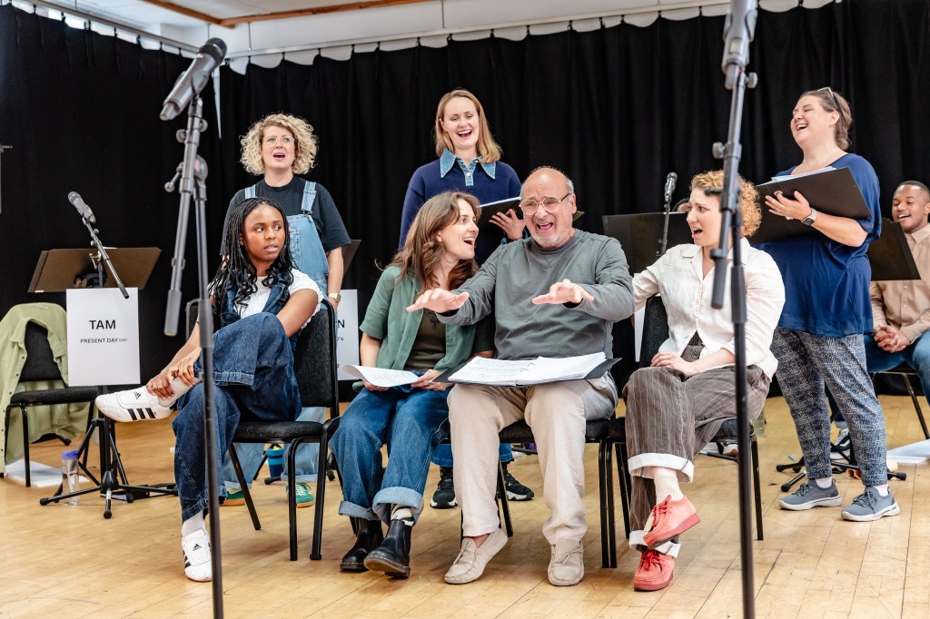 Standing L to R: Helen Colby, Zoe Rainey and Jenna Boyd. Seated L to R: Aliyah Odoffin, Jessica Revell, PP, Bronté Barbé and (far right) Durone Stokes
